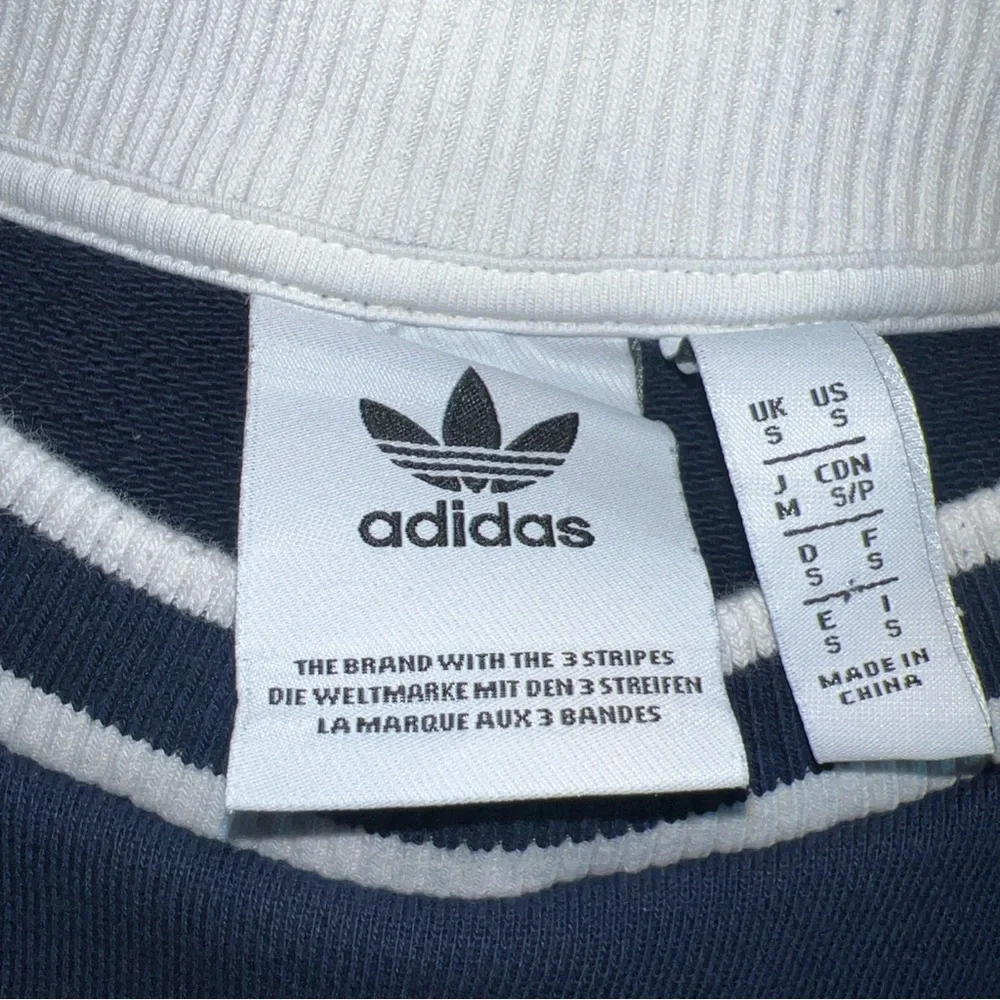 Vintage  Adidas Originals Blue Sweater - Picture 4 of 11